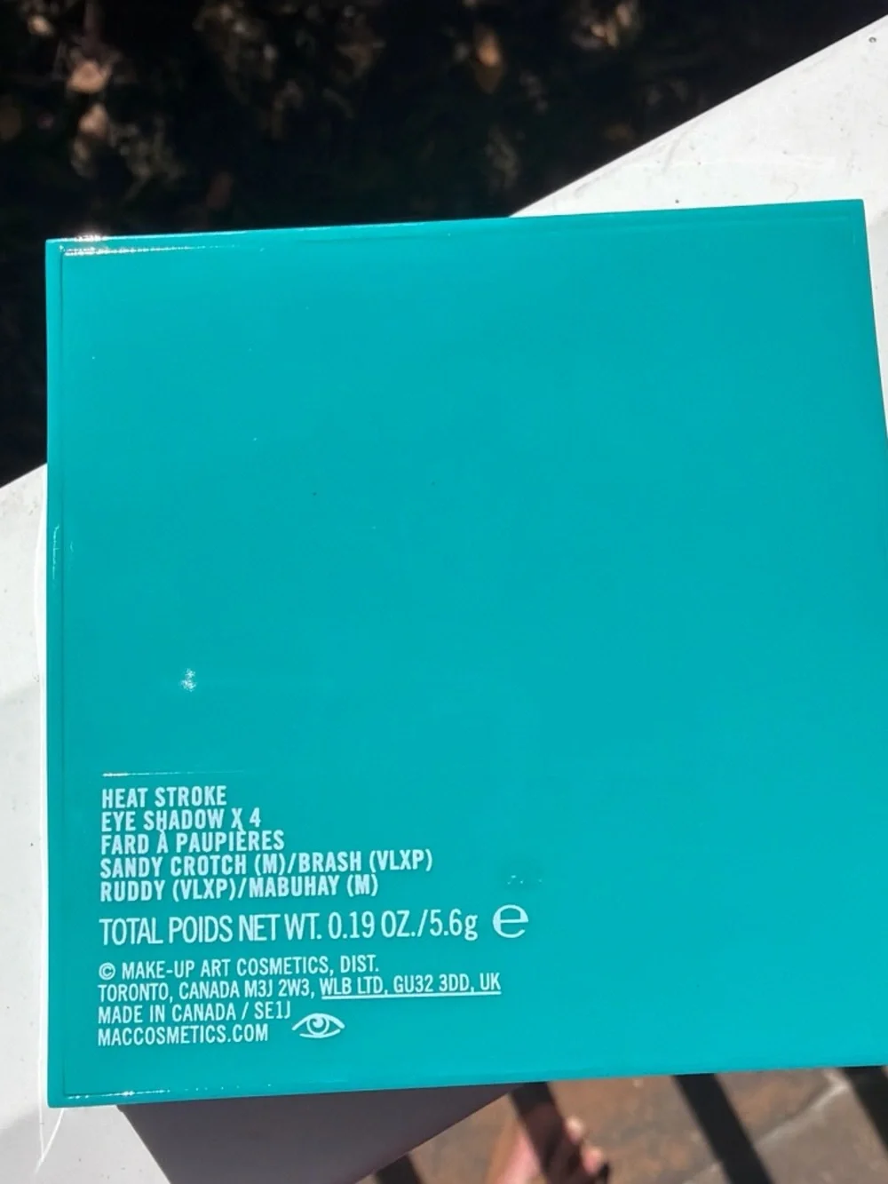 MAC Cosmetics Patrick Starr Eyeshadow Pallet